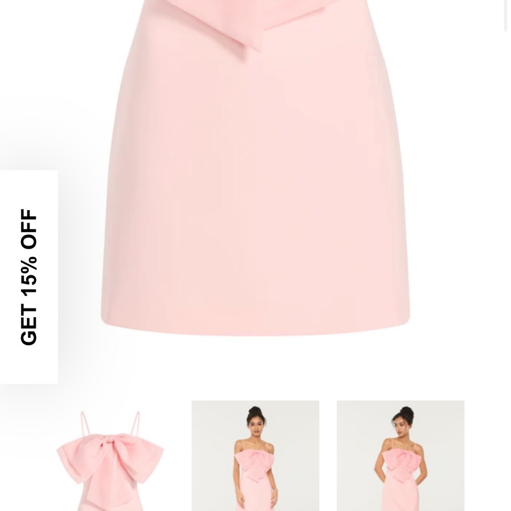 Likely Strapless Pink Dress (only sold through Poshmark, do not send #s)